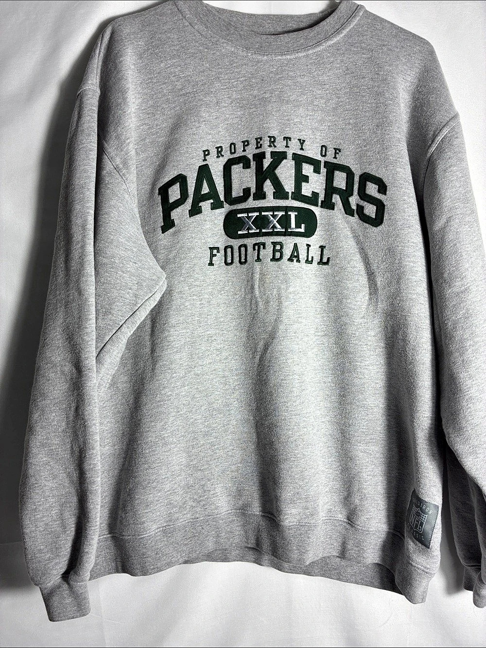 Reebok NFL Gridiron Classic Green Bay Packers Football Sweatshirt Medium